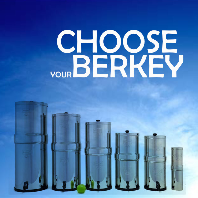 Berkey® Light 10.4 liters, 4 Black Berkey® filters