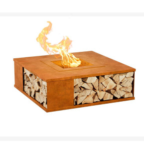 Corten INDY square hearth