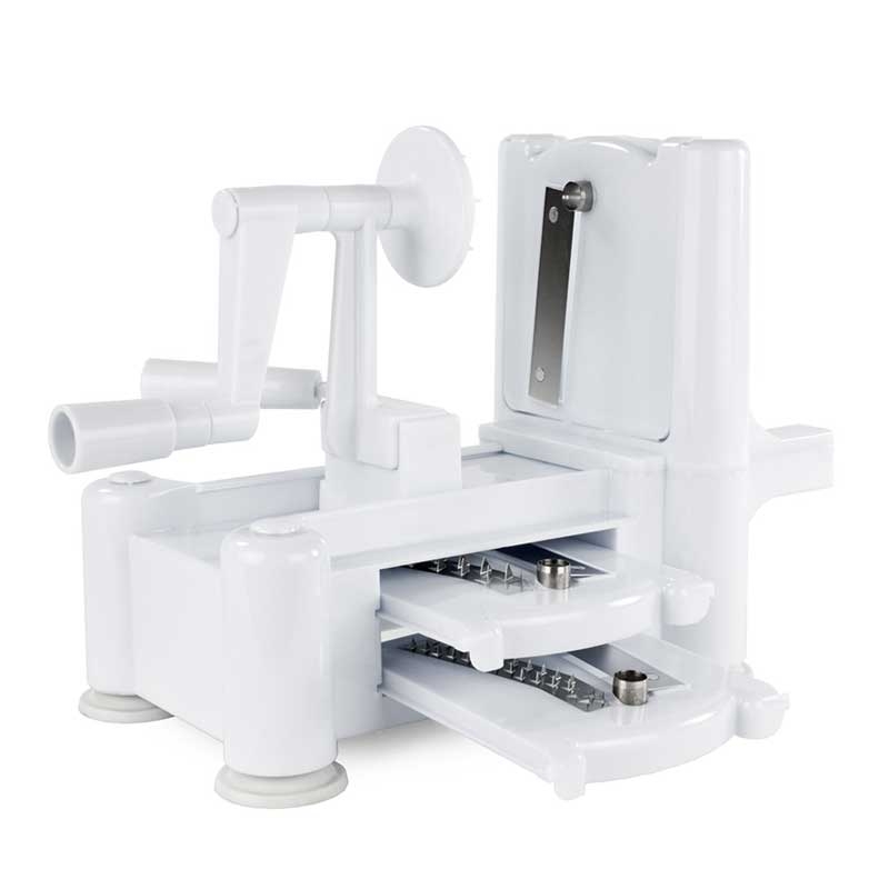 Magic Factory Spirawlly manual vegetable spiralizer