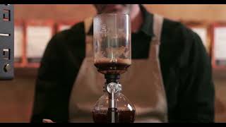 Siphon coffee brewer