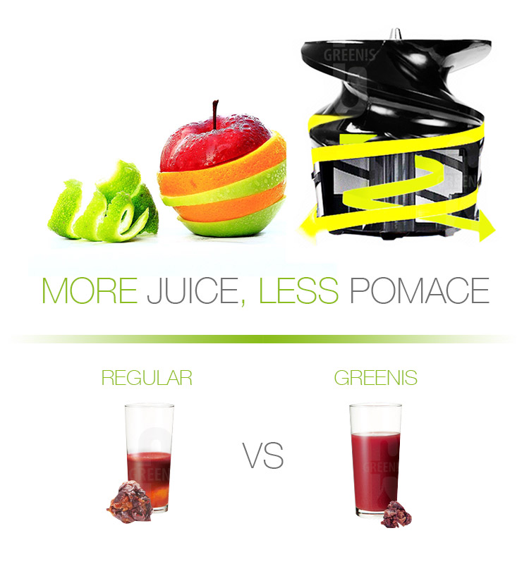 SLIMMY more juice less pomace