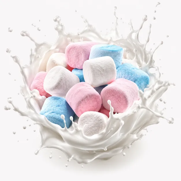 Marshmallow slush syrup splash