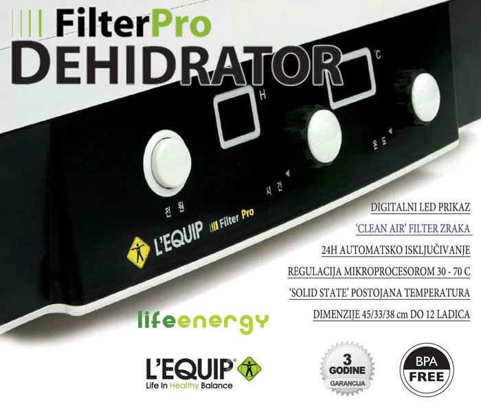 promo flyer LEquip dehydrator