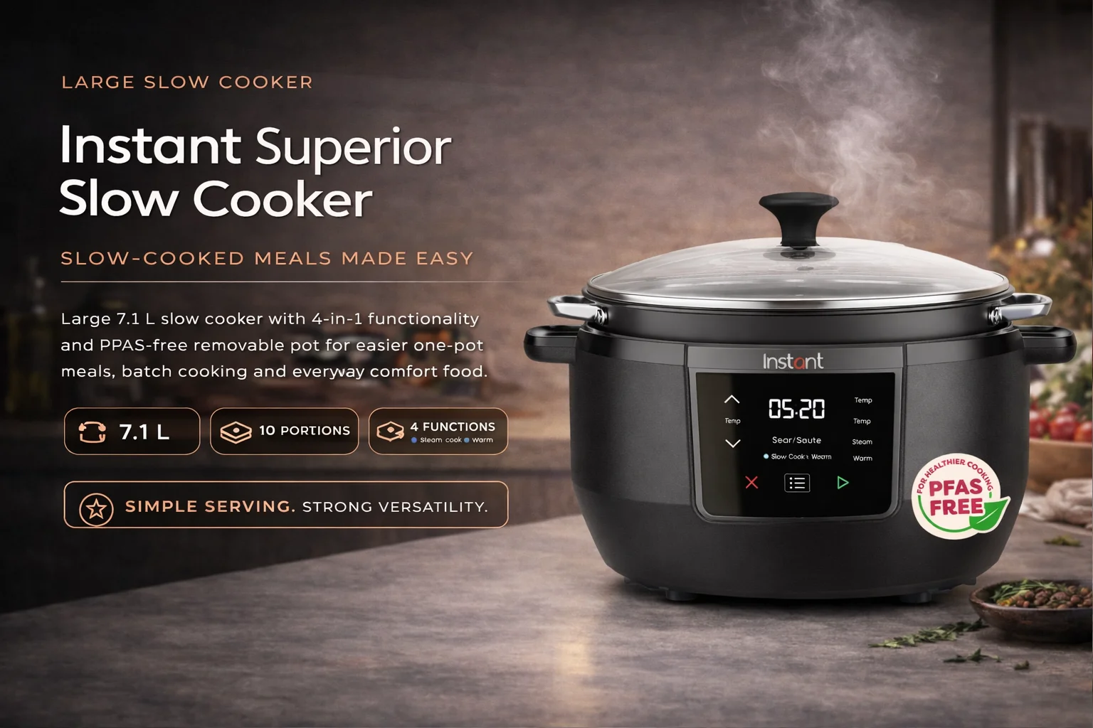 Instant Superior Slow Cooker